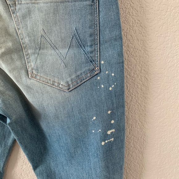 Mother Looker Ankle Fray Denim Jean - Picture 7 of 10